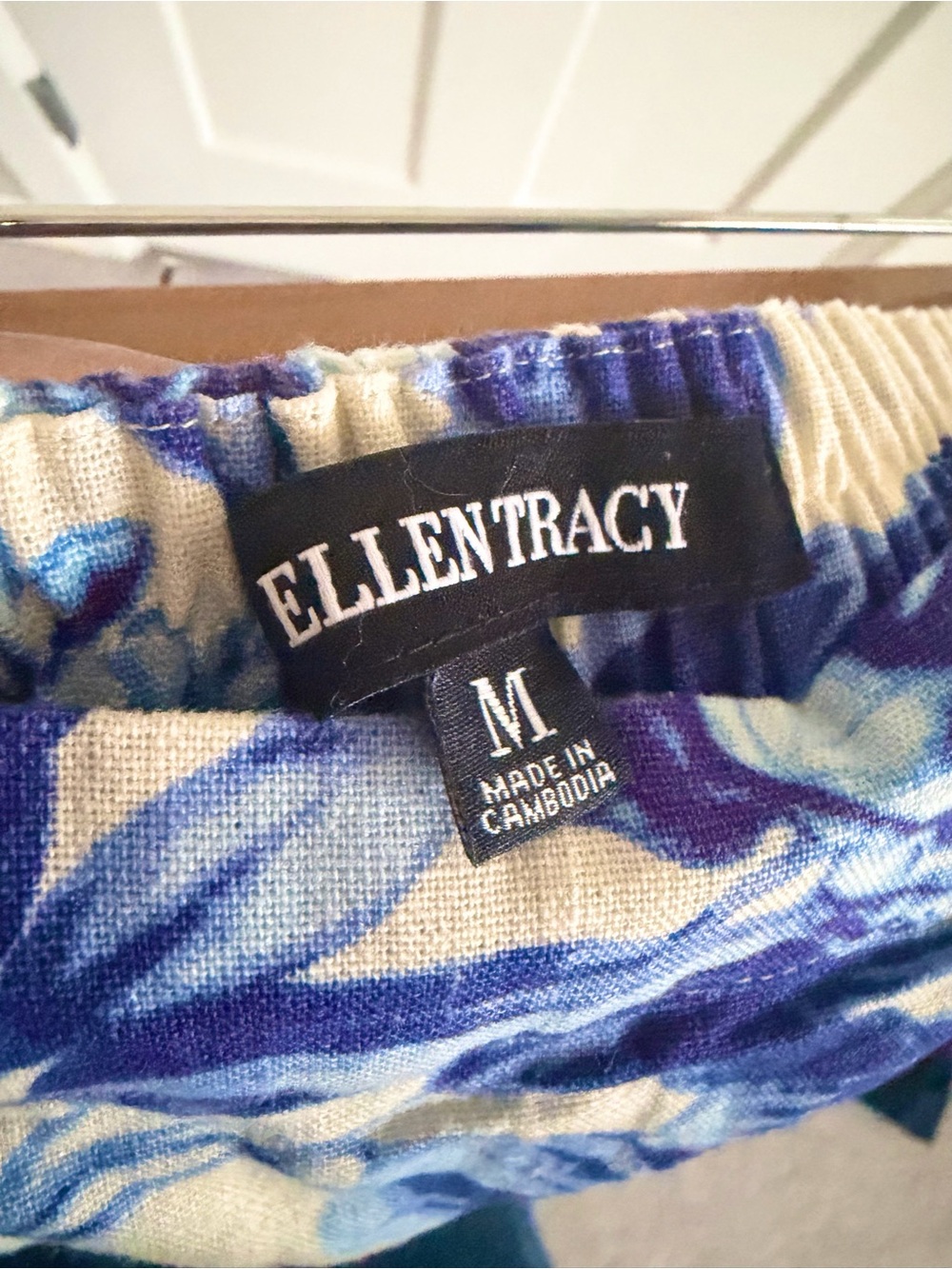 Ellen Tracy Skort Linen Blend Skirt shorts Size M - Picture 10 of 13